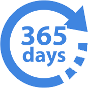 365 days per year