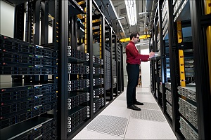 it professional tending to servers included in his managed it services role
