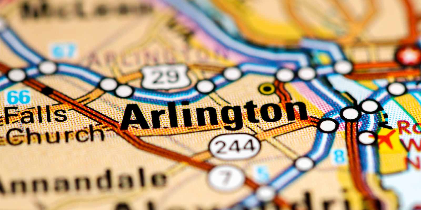 Map Of Arlington 