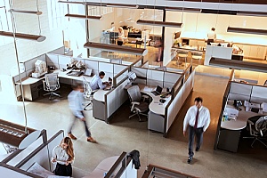 office workstations that have access to several business applications