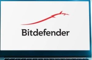 BitDefender Logo in Laptop